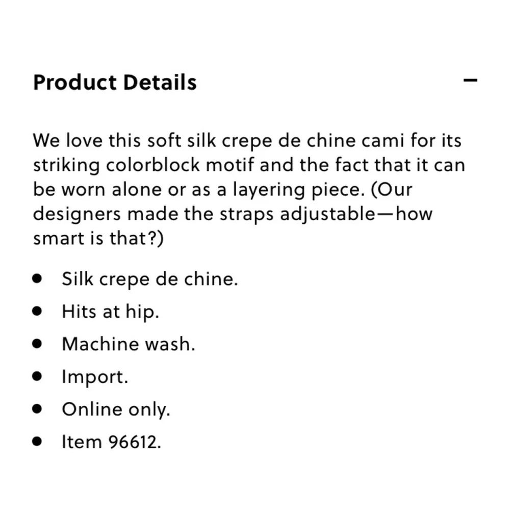 NWT J. Crew GREY Silk Racerback Tank w/ Adjustable Straps in Colorblock - Picture 3 of 7